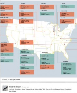 Baldr School Shooting Map