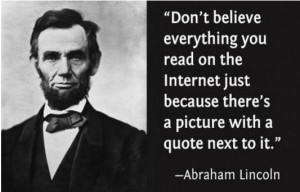 Lincolin Quote