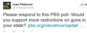 Joan Peterson PBS Survey