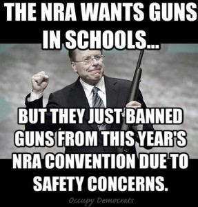 NRA Convention Guns